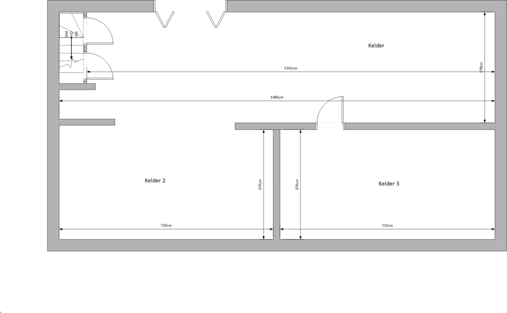 Plattegrond Kelder