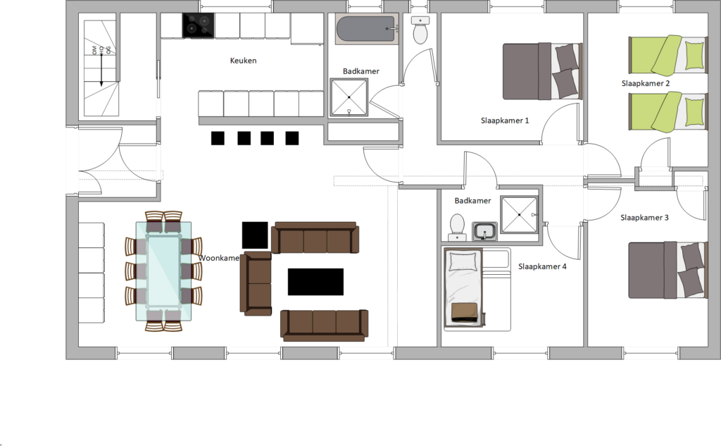 Plattegrond Woning
